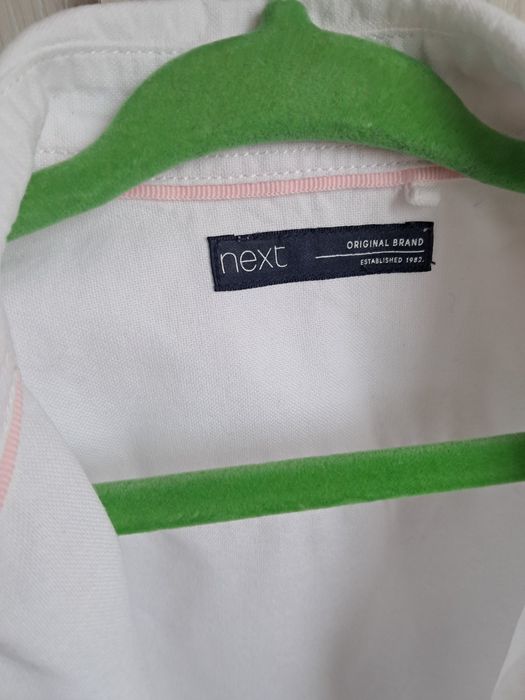 Біла сорочка та шорти ллянні рубашка Next