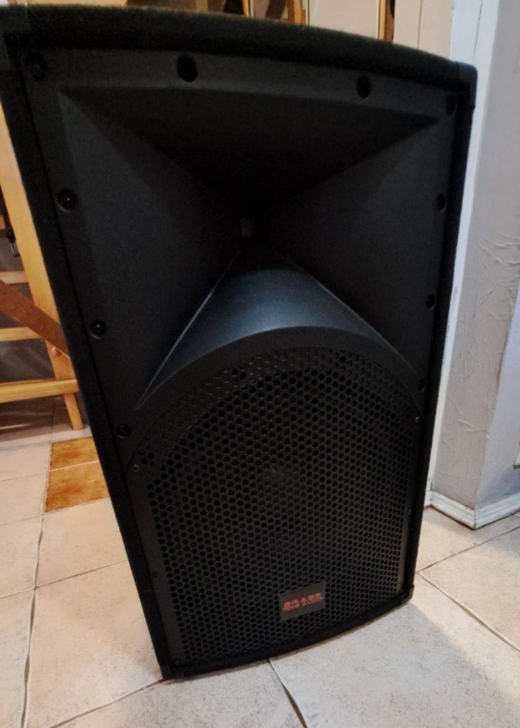 Kolumny estradowe Brass Tone Audio BTX112 + statywy (jak nowe)