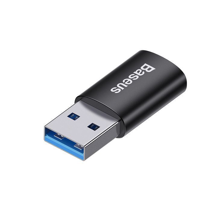 Baseus przejściówka adapter USB 3.1 OTG do USB Typ C czarny