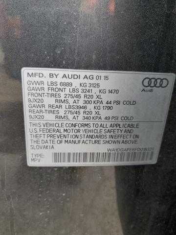 Audi Q7 Prestige 2015