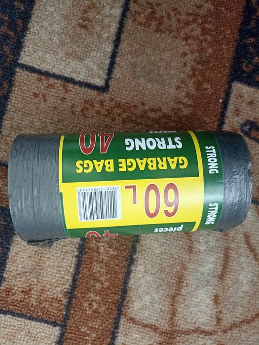 Пакети для сміття 60л/120л