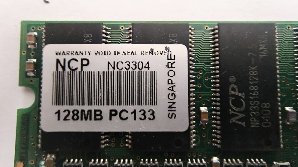 Kość RAM 128MB PC133