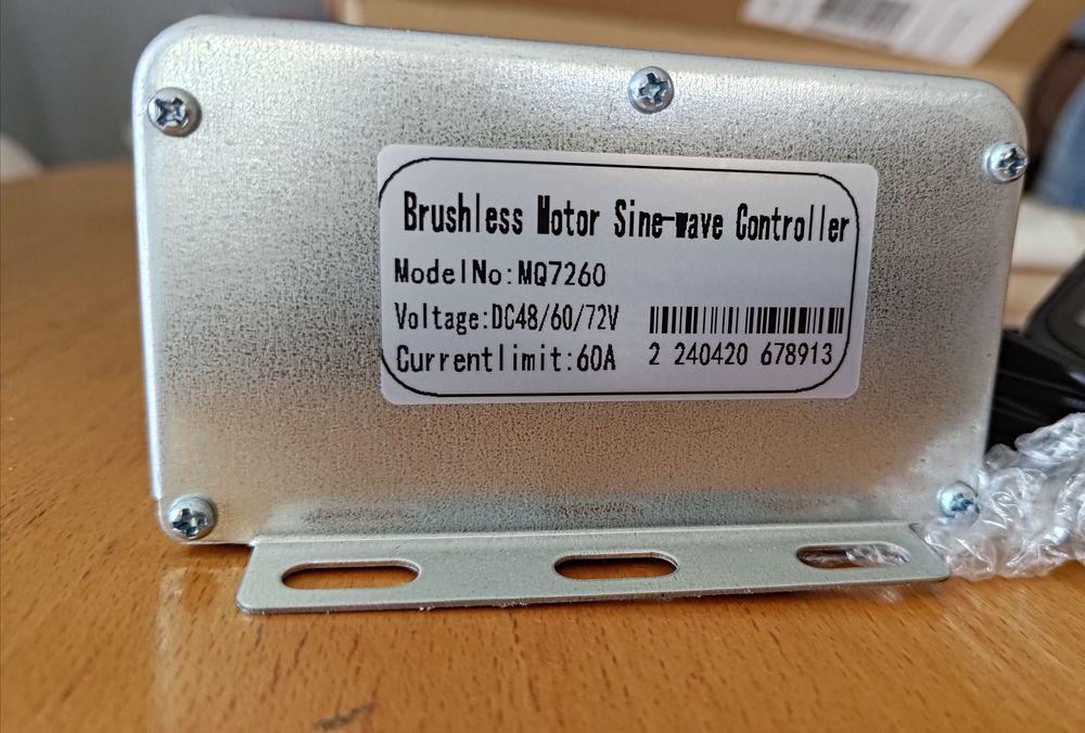 Mocny Sterownik 36-72V 60A  250 -3000W Nowy z funkcją LCD