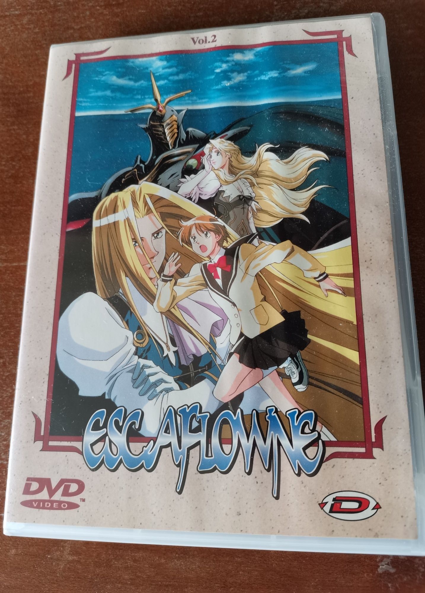 DVD Anime The Vision of Escaflowne - versão editada em Portugal