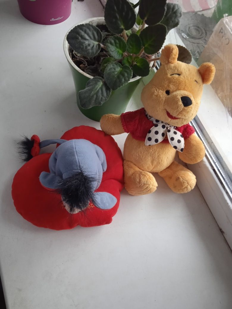 Winnie the Pooh мягкая игрушка и ослик