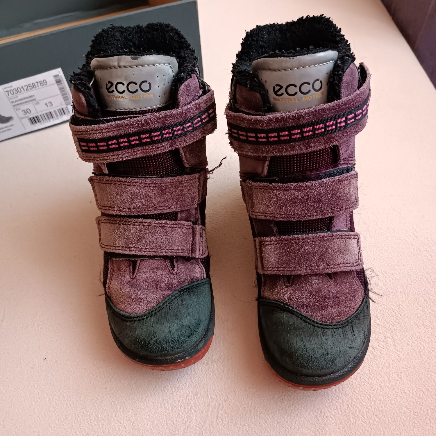 Чоботи, черевики Ecco biom hike,р30,зима