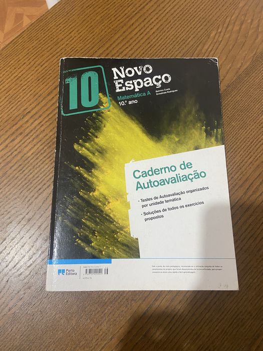 Manuais e caderno de atividades Matemática A 10 ano