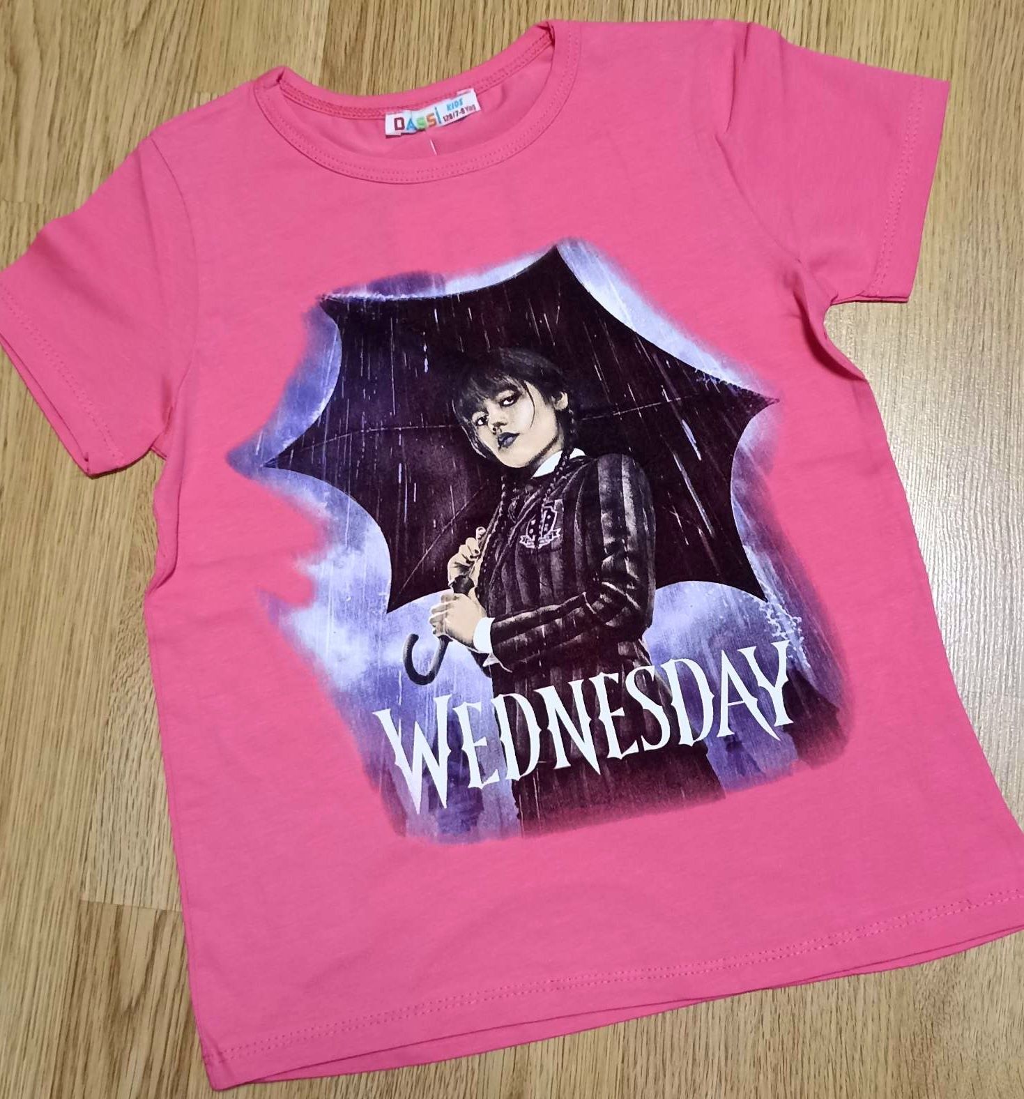 Wednesday футболки для дівчат, одежда Венсдей  футболка,  лосины
