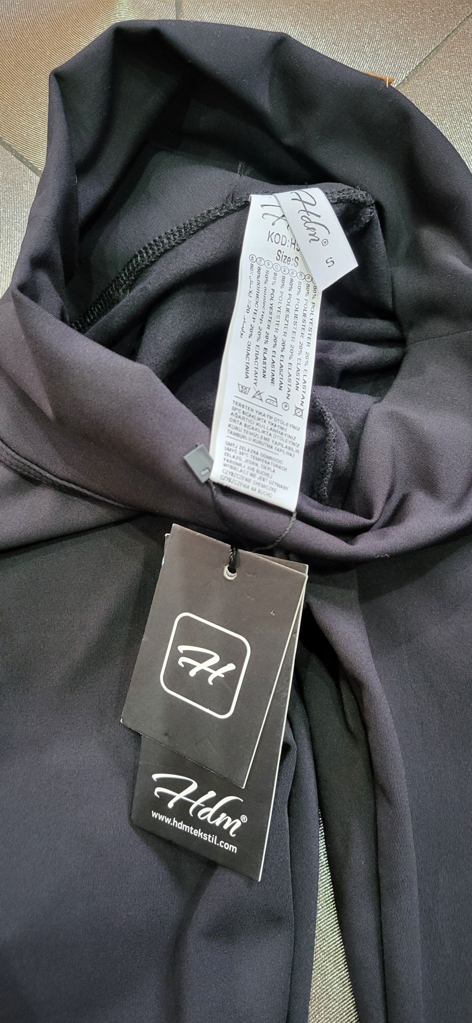 2 pary legginsy czarne beż push up na pupie wysoki stan premium S