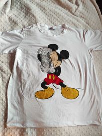 Koszulka PAKKOO myszka Mickey Disney biała L