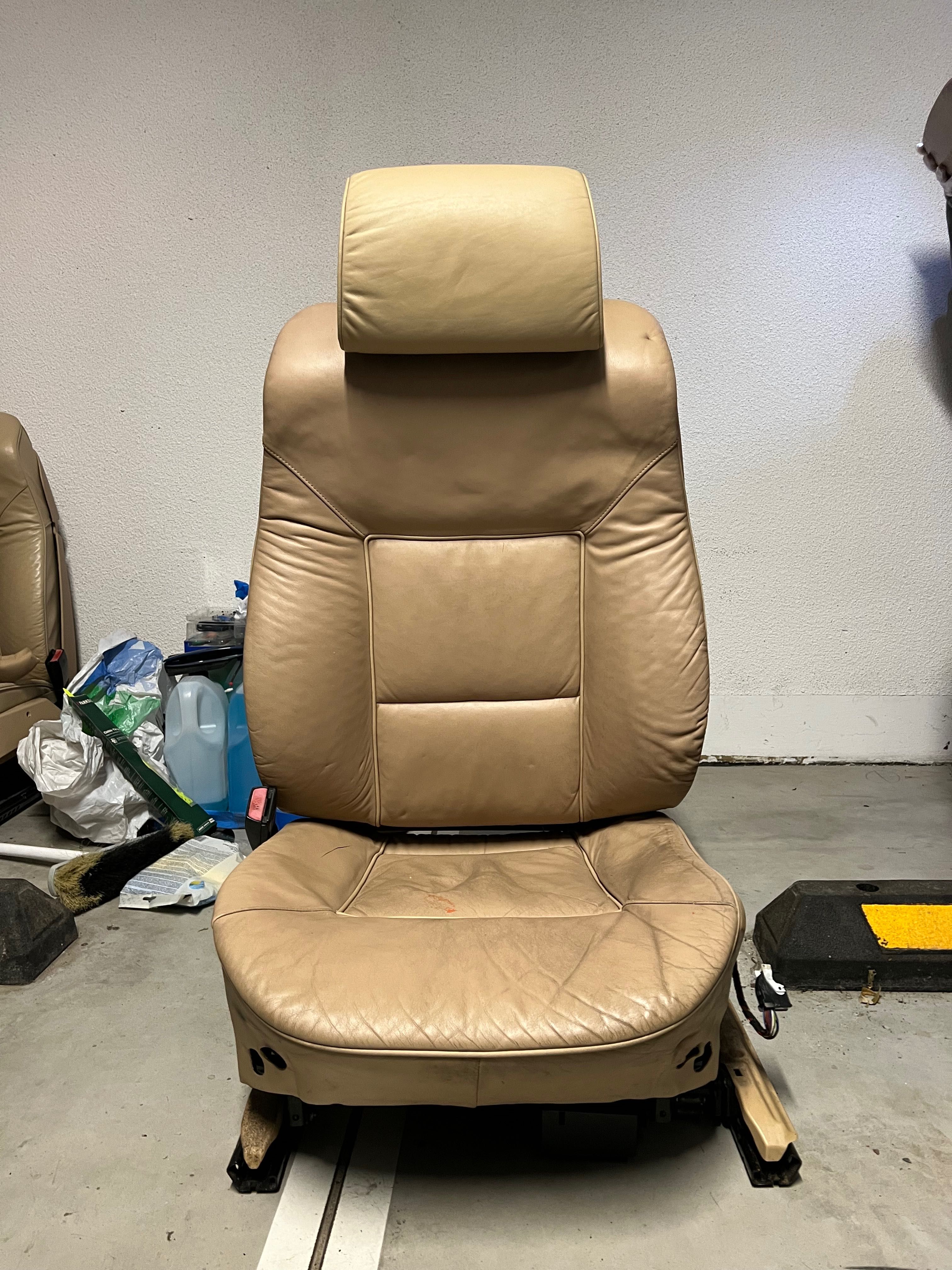 Bmw e39 komfortsitze nappa sandbeige