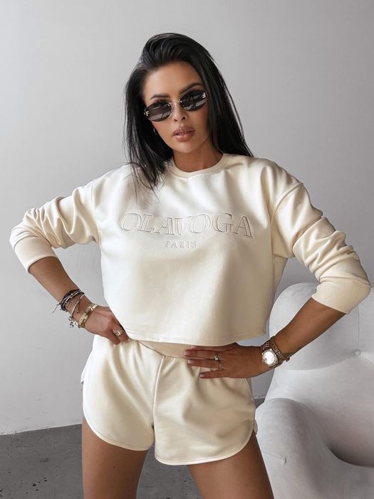 Komplet damski West ecru O la voga S