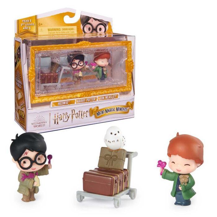 Wizarding Harry Potter Magical Minis Harry Ron 3Pak