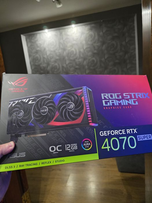 ROG Strix GeForce RTX™ 4070 SUPER 12GB GDDR6X OC Edition