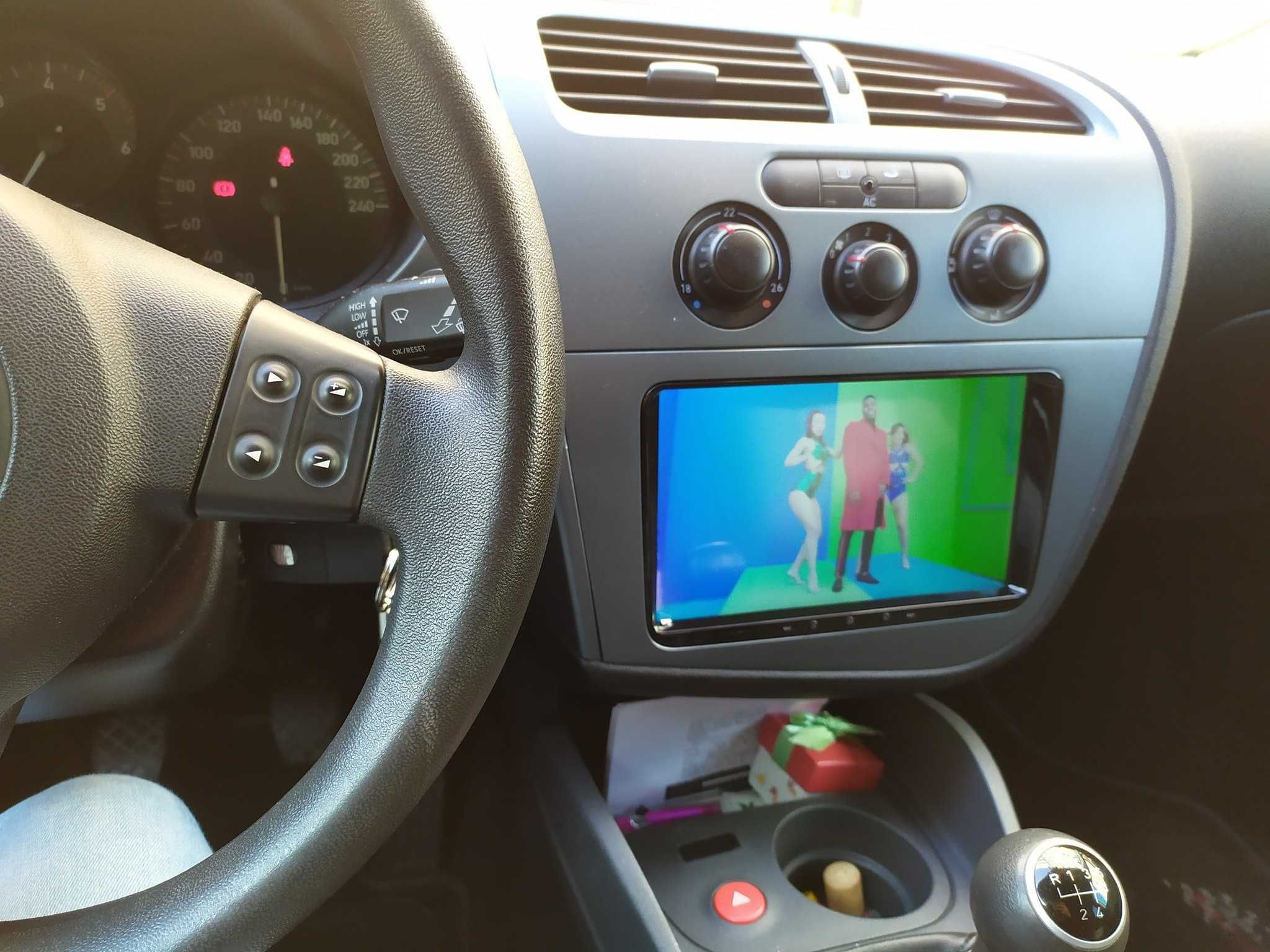 (NOVO) Rádio 2DIN 9" • SEAT Leon 1P • Toledo • Altea • Android 4+32GB