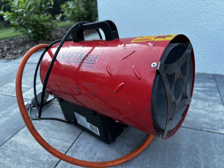 Nagrzewnica gazowa 15KW z reduktorem BDB STAN