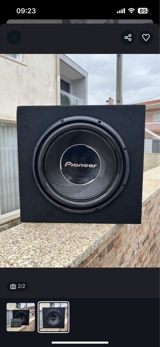 Subwoofer e Amplificador