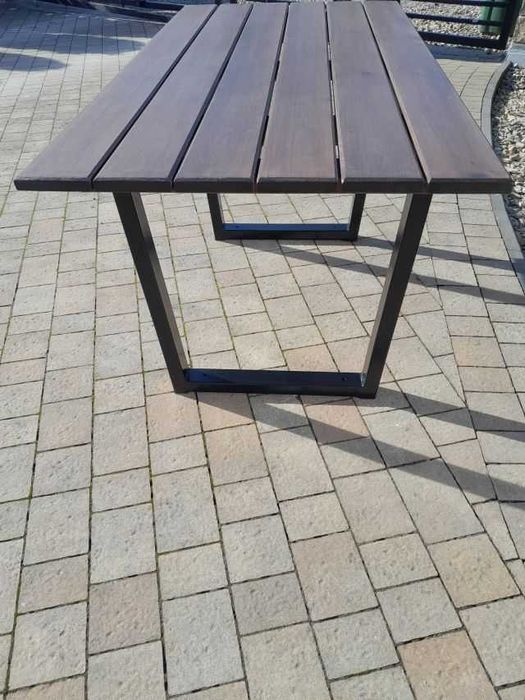 Stół ogrodowy nowoczesny olcha 150 cm meble ogrodowe