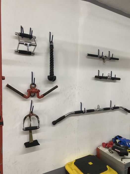 Conjunto de máquinas de Musculação / Ginásio