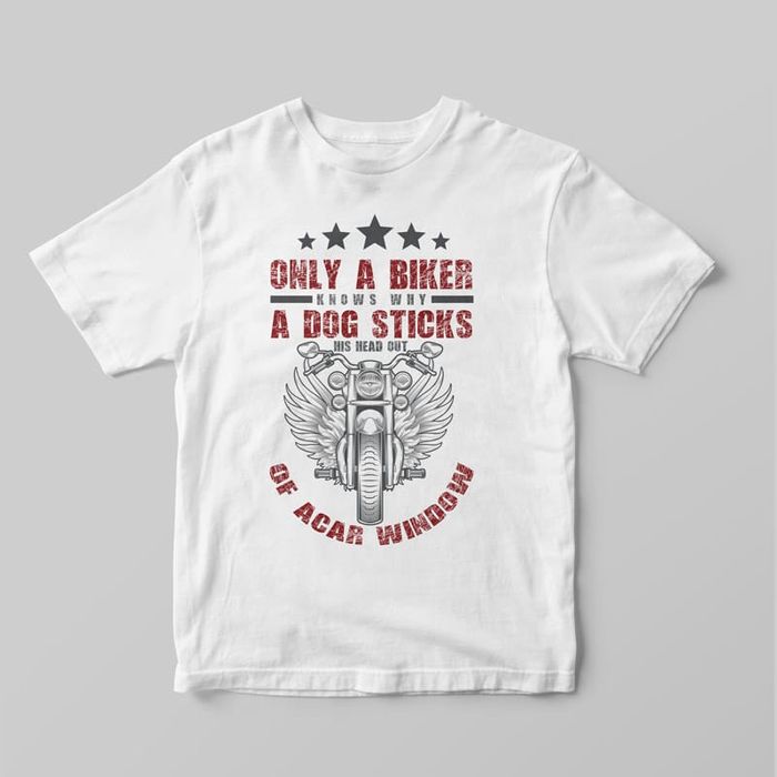 T-shirt Only a Biker