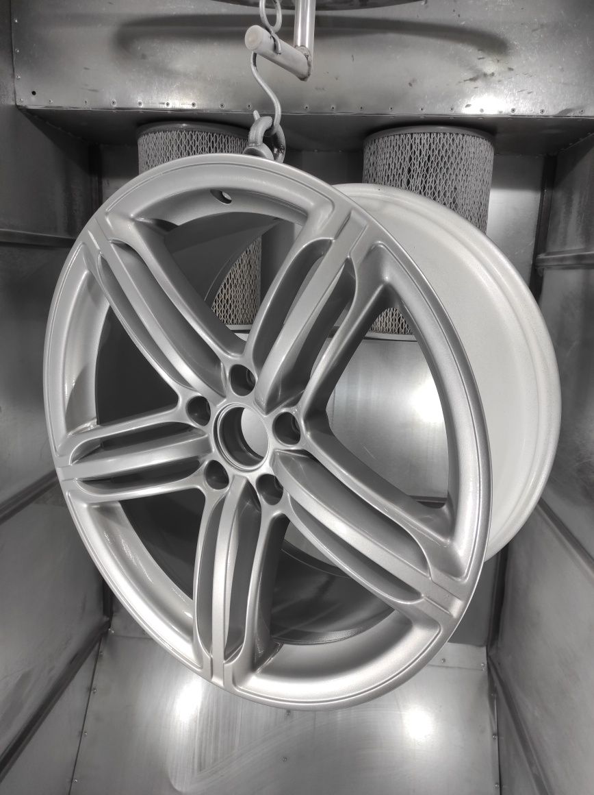 Алмазна проточка колеса шини диски титанки поршкове фарбування порошко