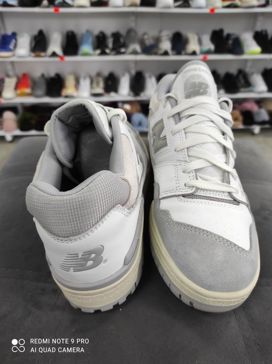 ОРИГІНАЛ 100% Кросівки New Balance 550 White/Grey BB550NEA 44