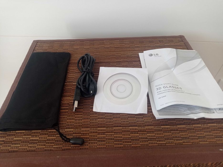 Óculos 3D LG pretos