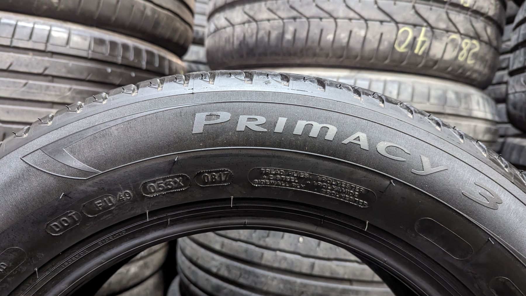 Шина 215/60 R 16 Michelin Primacy 3. Одне нове колесо. Розпаровк.