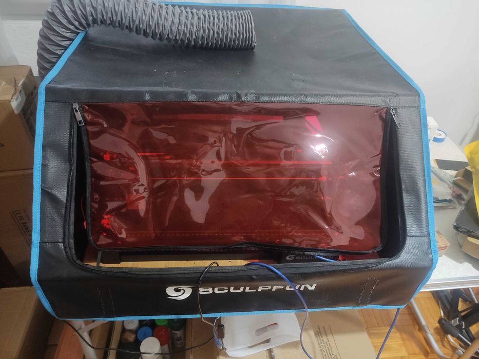 Máquina de Corte e Gravação a Laser Sculpun S30 Pro, 10W (Com Extras)