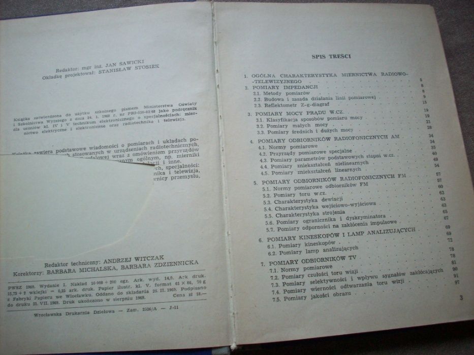 Miernictwo radiowe i telewizyjne, A. Rode, 1969.