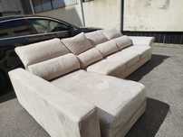 Sofá-cama chaise 4 lugares modular