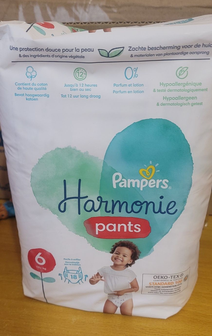 Памперси трусики Pampers harmonie pants 6