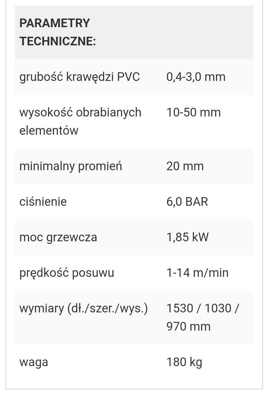 Okleiniarka Bernardo EBM 110R