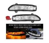 Pisca Espelho retrovisor Mercedes w211 W221 W219 Novo