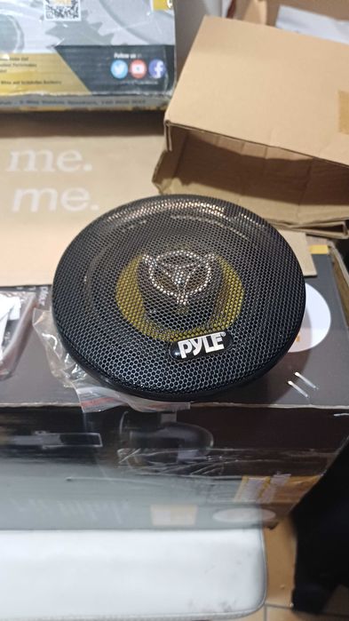 2 GŁOŚNIKI 2-DROŻNE WSPÓŁOSIOWE PYLE PLG4.2  4.2 żółte 10 cm 4" 70