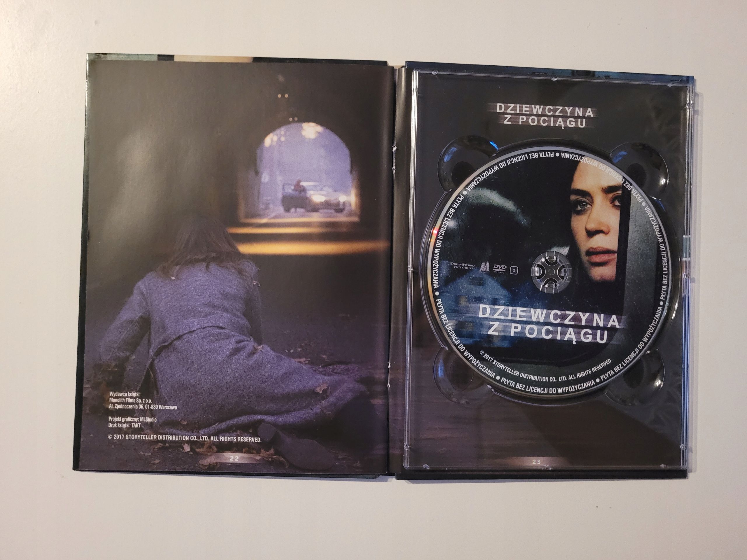Dziewczyna Z Pociągu (Booklet) [Dvd] Płyta Dvd