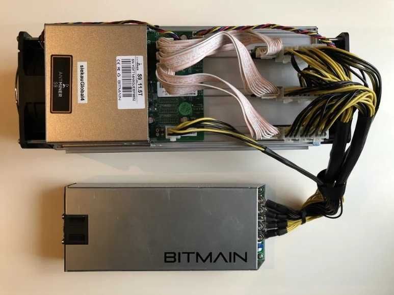 Antminer S9 Bitmain 16 Th/s Asic Bitcoin Miner