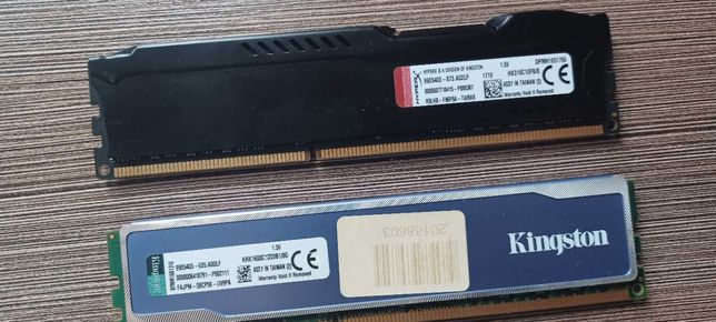 Pamięć RAM 16GB (2x8GB) Kingston HyperX Fury / blu DDR3 1600Mhz CL10