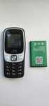 JX extra  button phone with reserve battery
