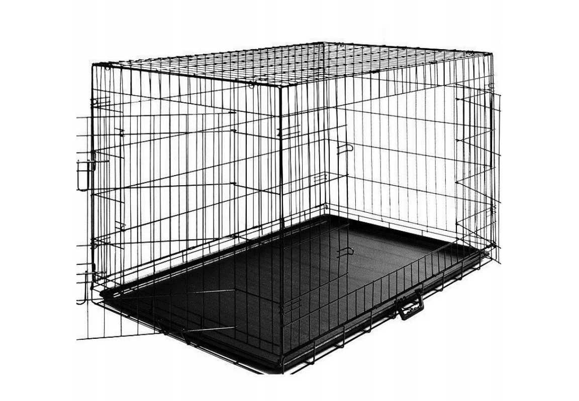 Nowy Kennel klatka kojec dla psa/ pupila 76x47x53 cm metalowa druciana