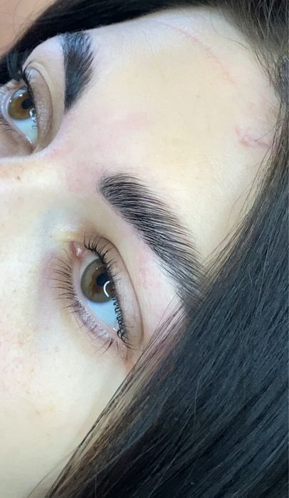 Ламинирование ресниц.Оформление бровей.Аппаратный массаж