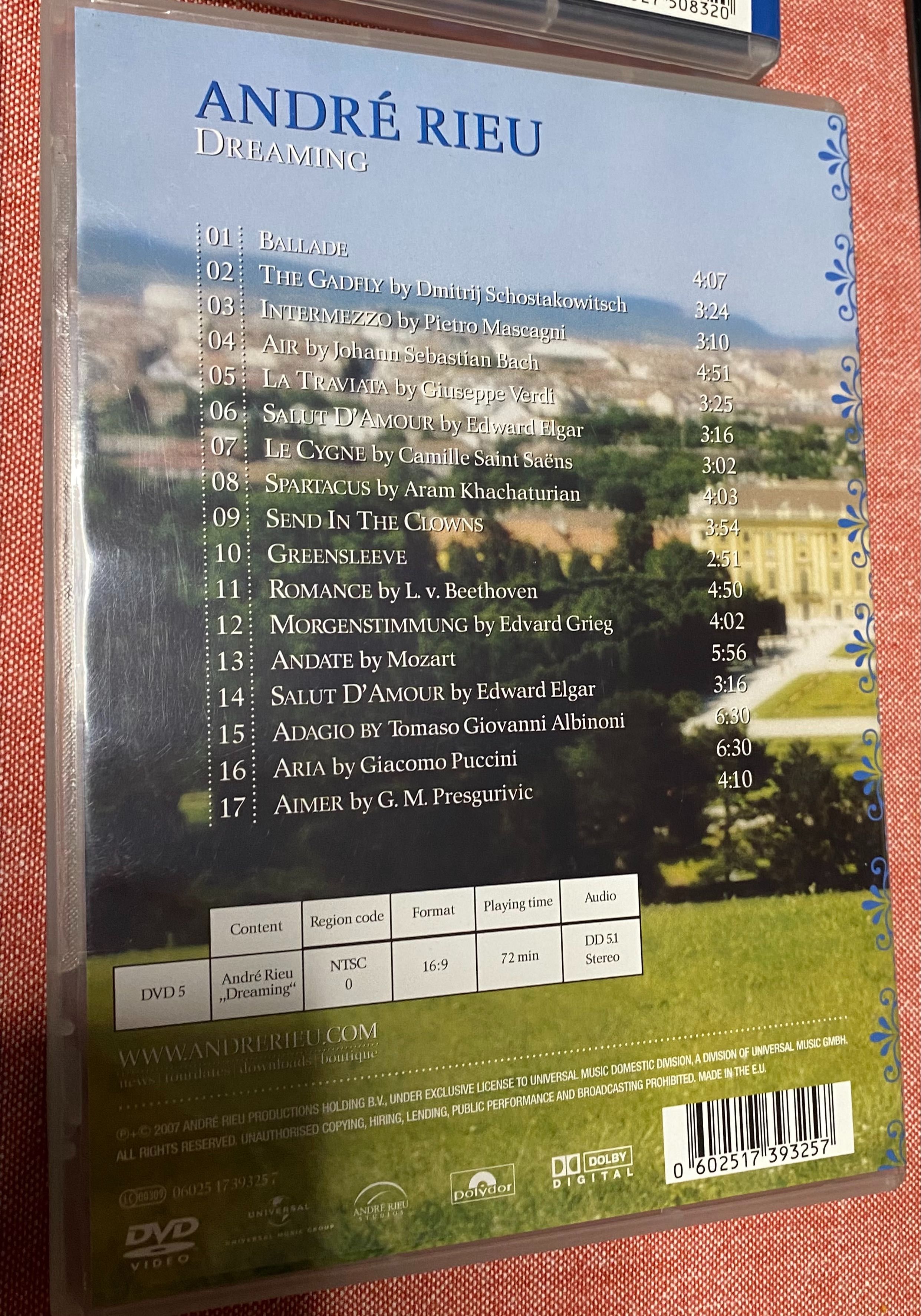 7 DVD André Rieu (como novos)