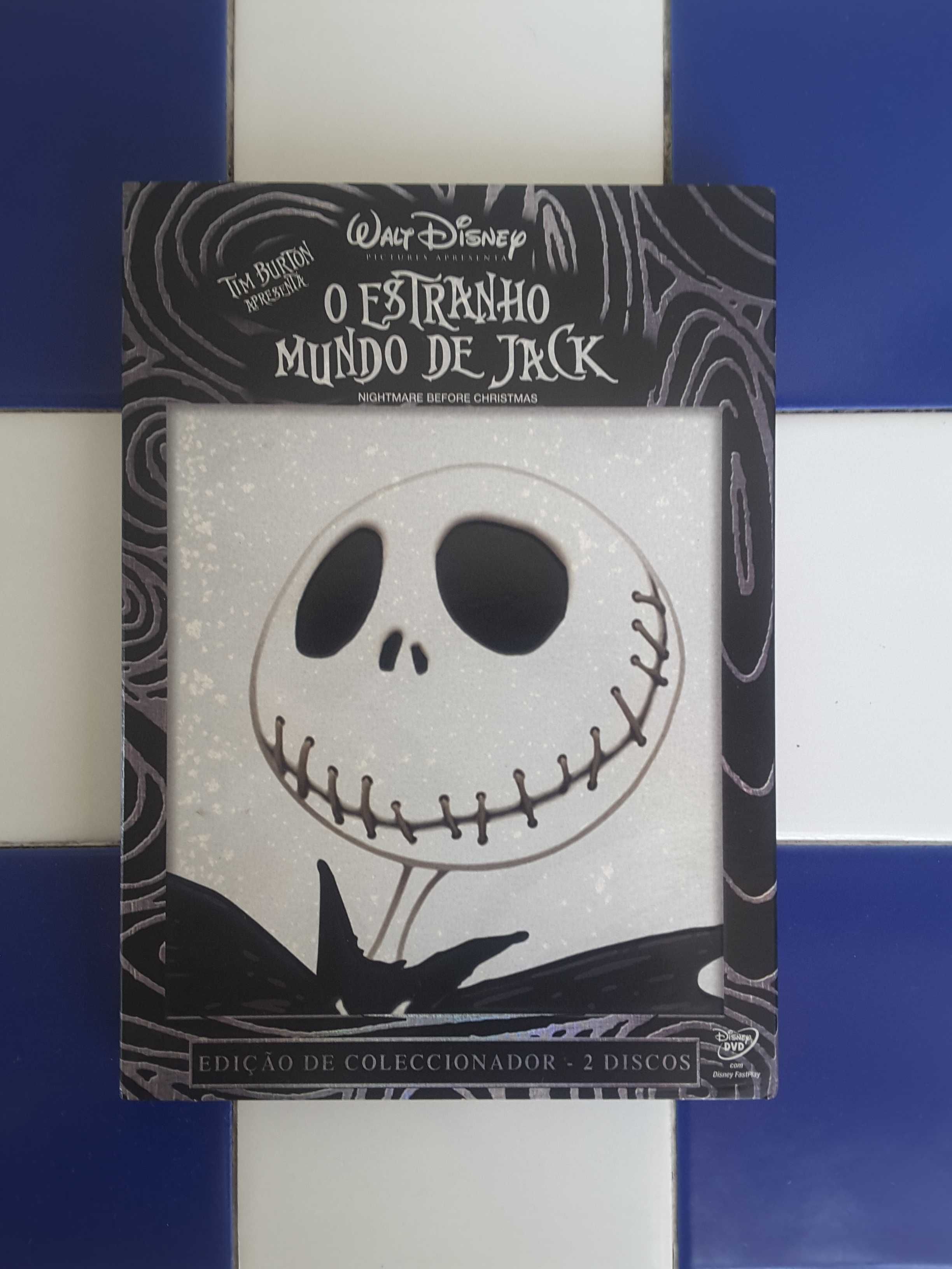 DVD Nightmare Before Christmas/Estranho Mundo de Jack- Ed Colecionador