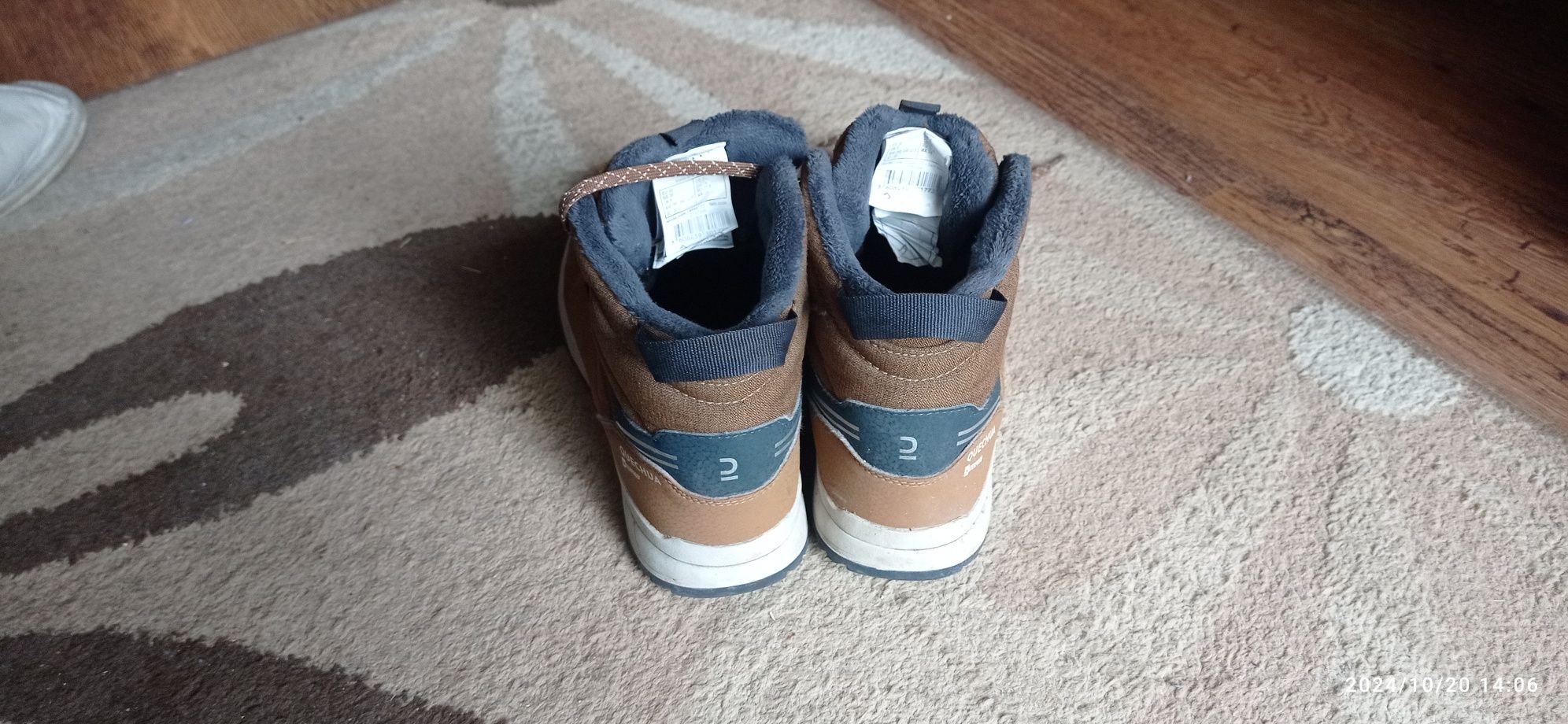 Buty chłopięce, zimowe. Rozmiar 38. Quechua Waterproof.