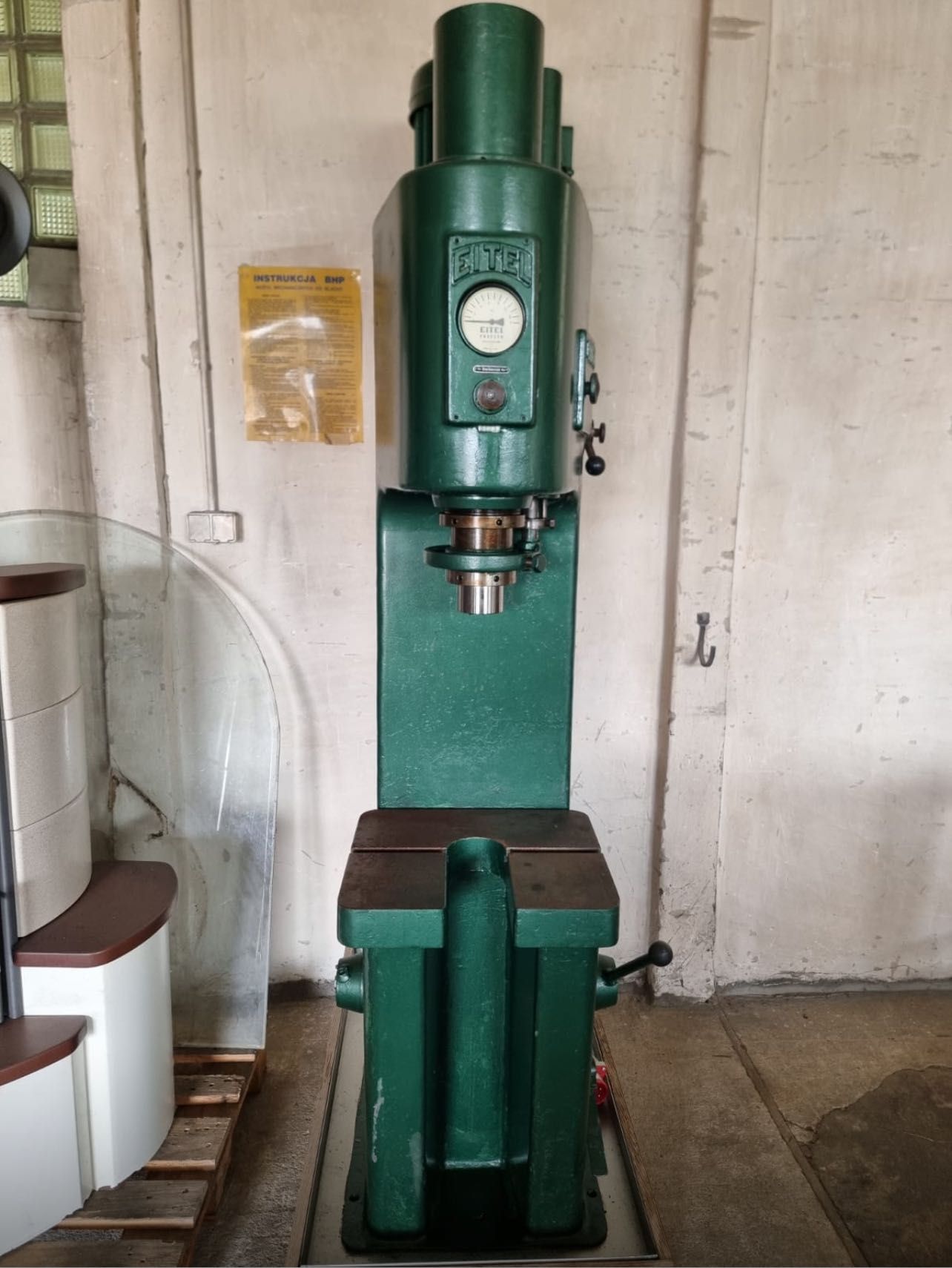 Prasa hydrauliczna Eitel 10 ton