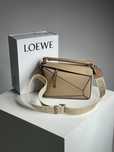 Torebka Loewe Small Puzzle Bag in Clasic Calfskin Beige