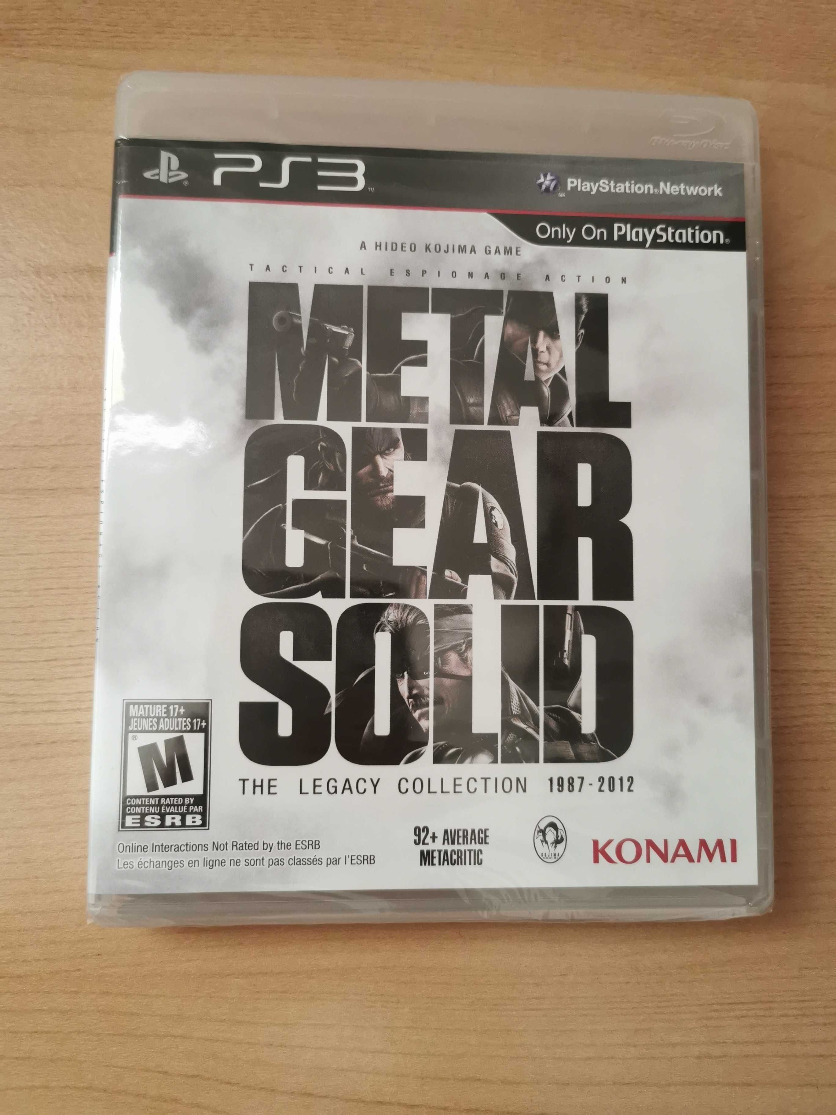 Metal Gear Solid Legacy Nowa Folia Angielska PS3