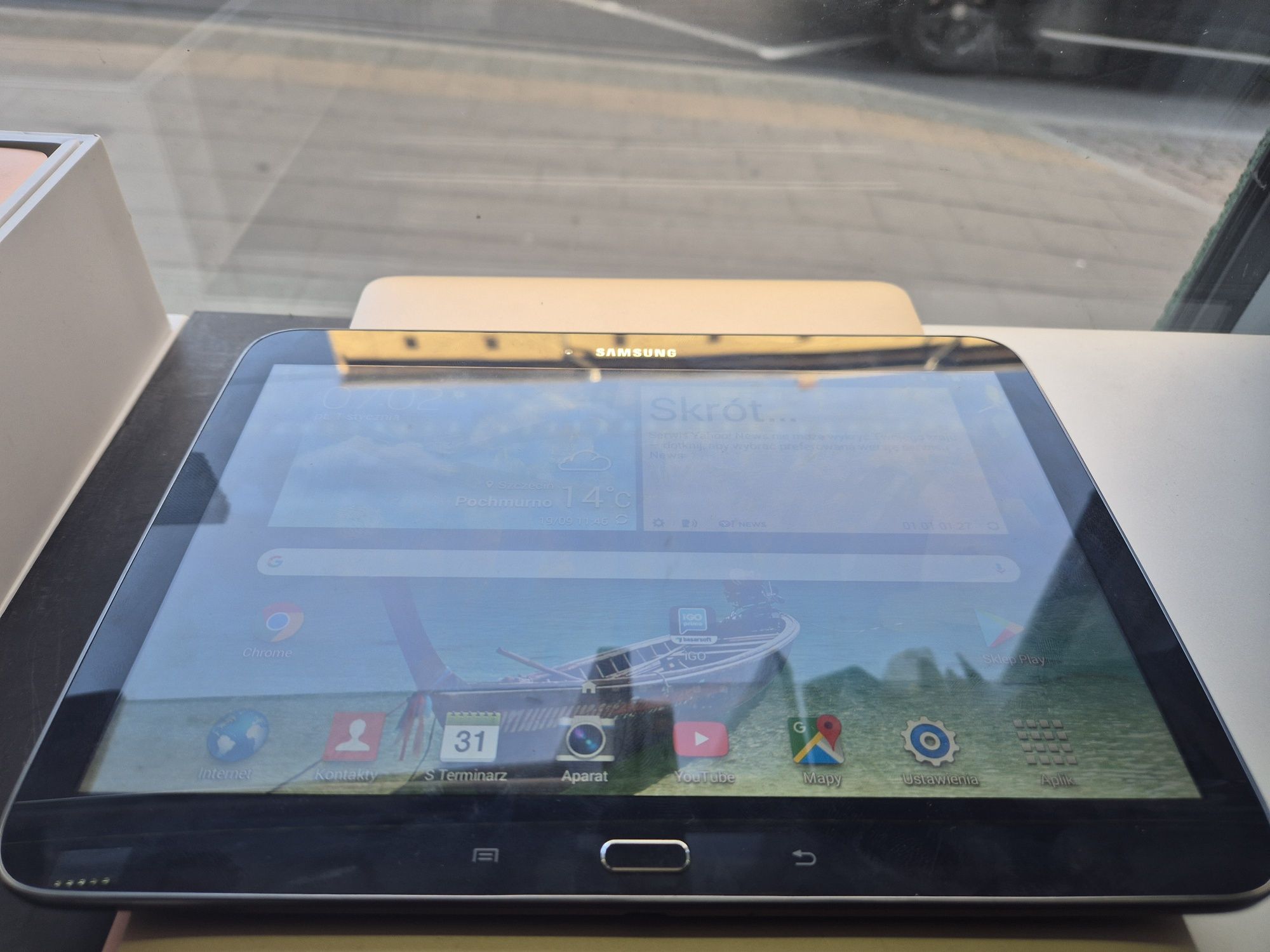 Tablet samsung galaxy tab 3 idealny do igo promo truck
