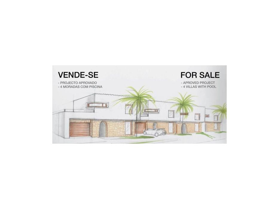 Lote de terreno para construção de 4 moradias com projeto aprovado ...