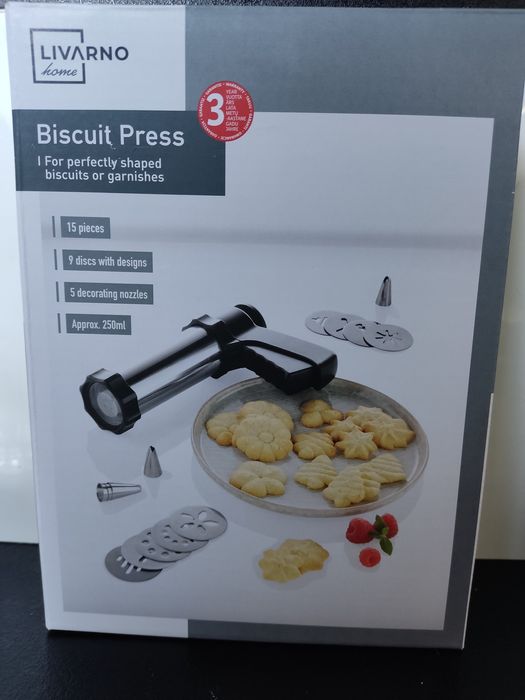 Livarno Biscuit Press maszynka do ciastek